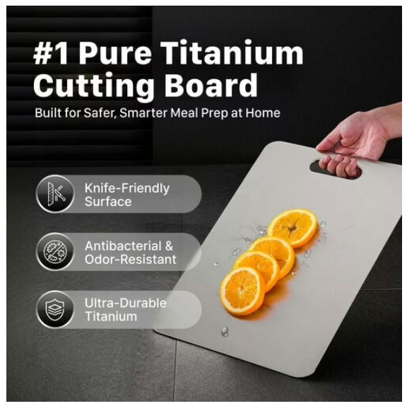 Katuchef Titanium Cutting Board Benefits