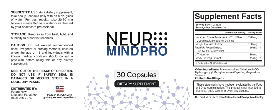 NeuroMind Pro supplements