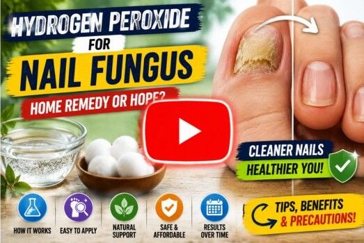 hydrogen peroxide for nail fungus