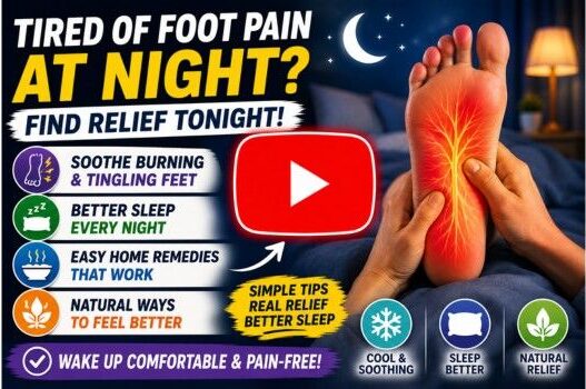 night time neuropathy foot pain releif
