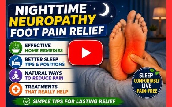 nighttime neuropathy foot pain releif