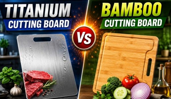 titanum cutting board vs bamboo cutting booard
