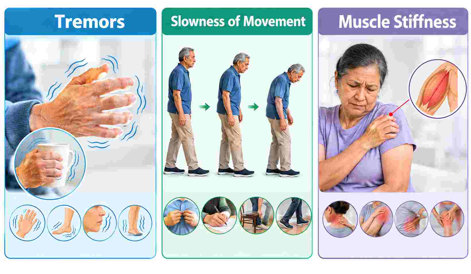 CommonSymptoms of Parkinson’s Disease