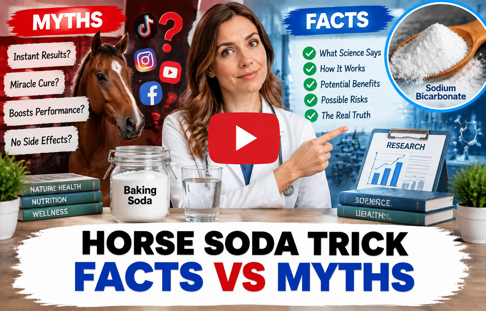 HORSE SODA TRICK FACTS VS MYTHS