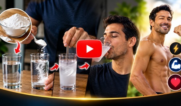 How to Make the Baking Soda Trick for Men in Under 1 Minute