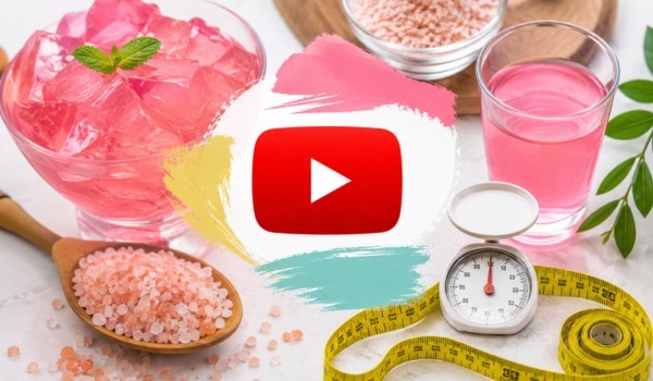 Pink Salt Jello Trick