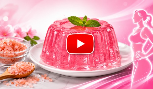 Pink Salt Jello Trick