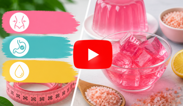 Pink Salt Jello Trick