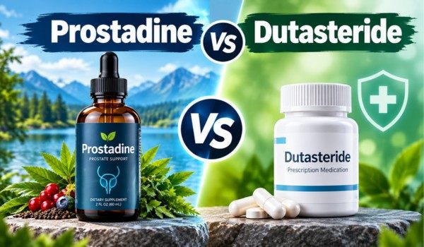 Prostadine and dutasteride