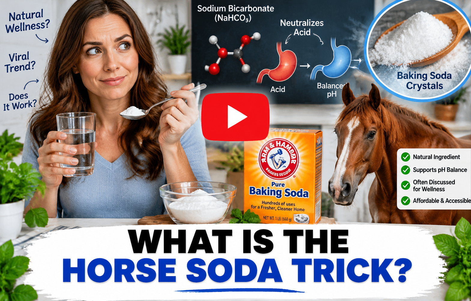 WHAT IS THE HORSE SODA TRICK