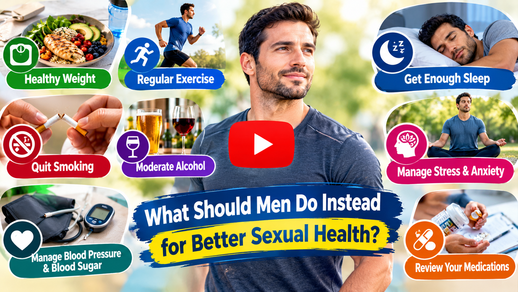 What Should Men Do Instead for Better Sexual Health