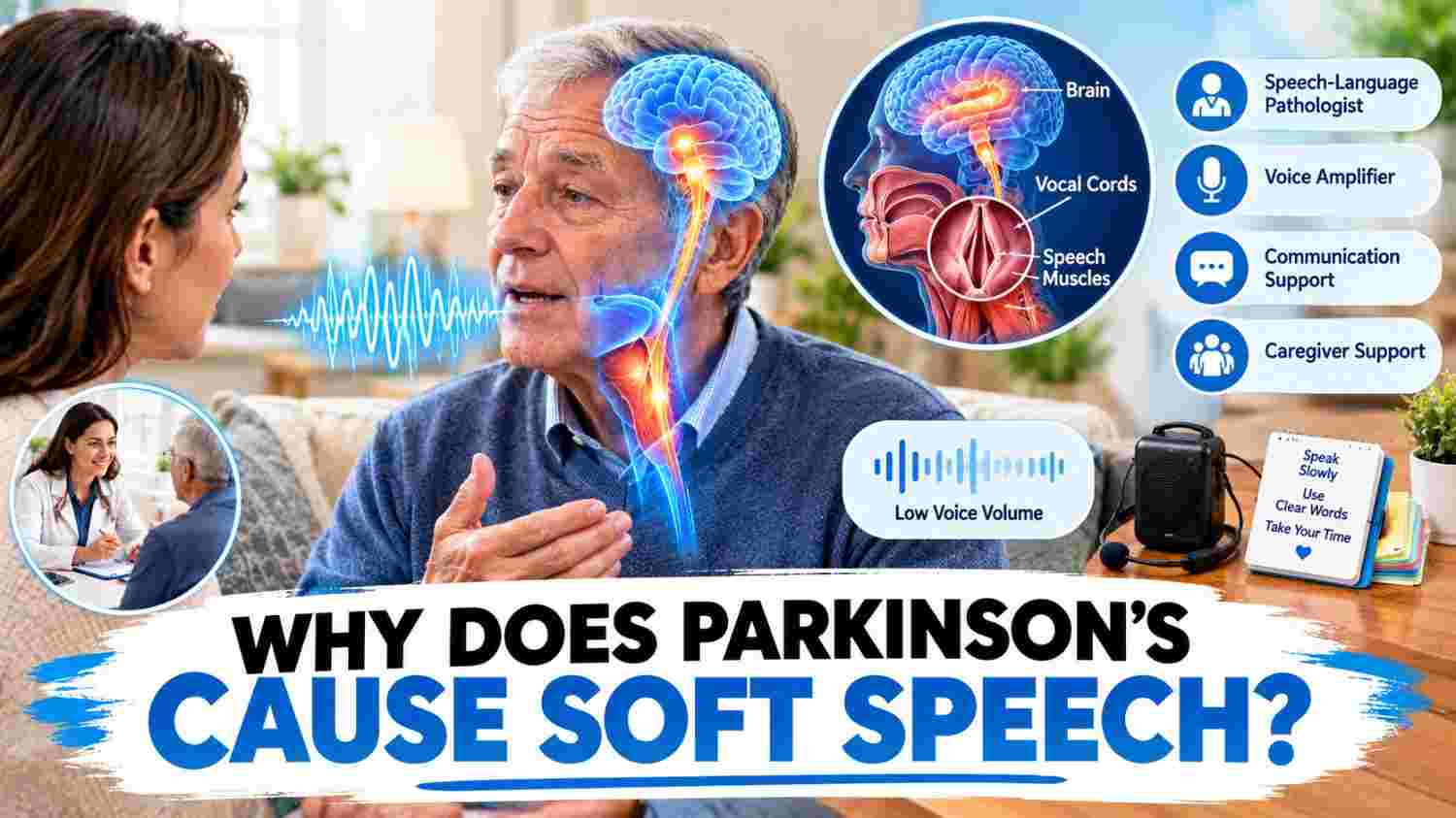 Why Does Parkinsons Cause a Soft Voice