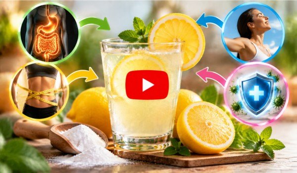 baking soda and water lemon