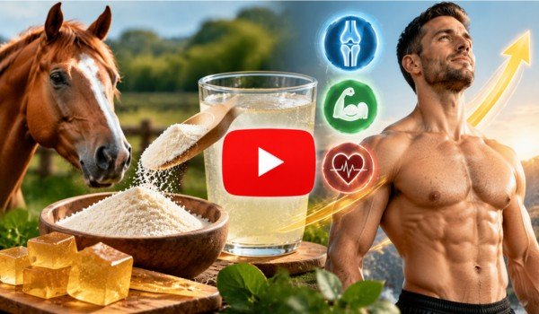 men gelatin trick horse