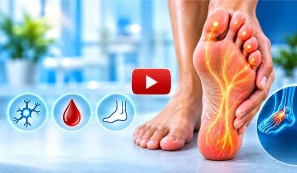 remove pain in neve and toes
