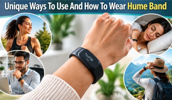 unique way to wear hume health band