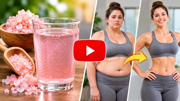 60 Minutes Pink Salt Trick before and after