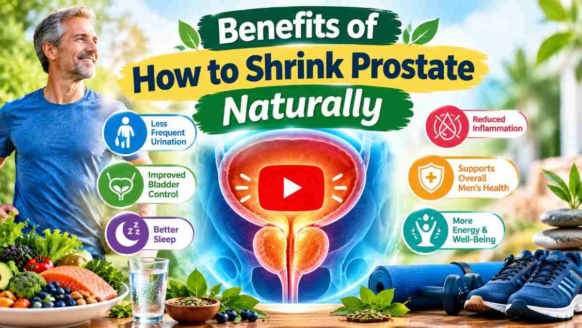 Benefits of shrink prostate naturally