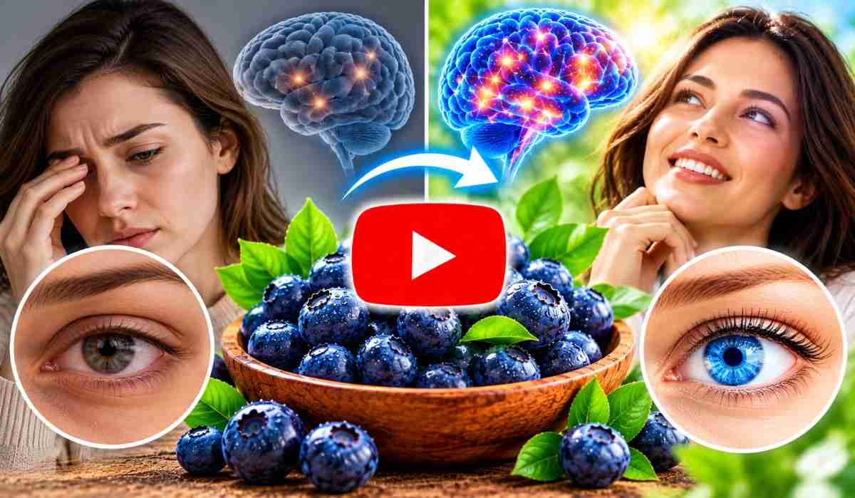 Blueberries Trick Before And After