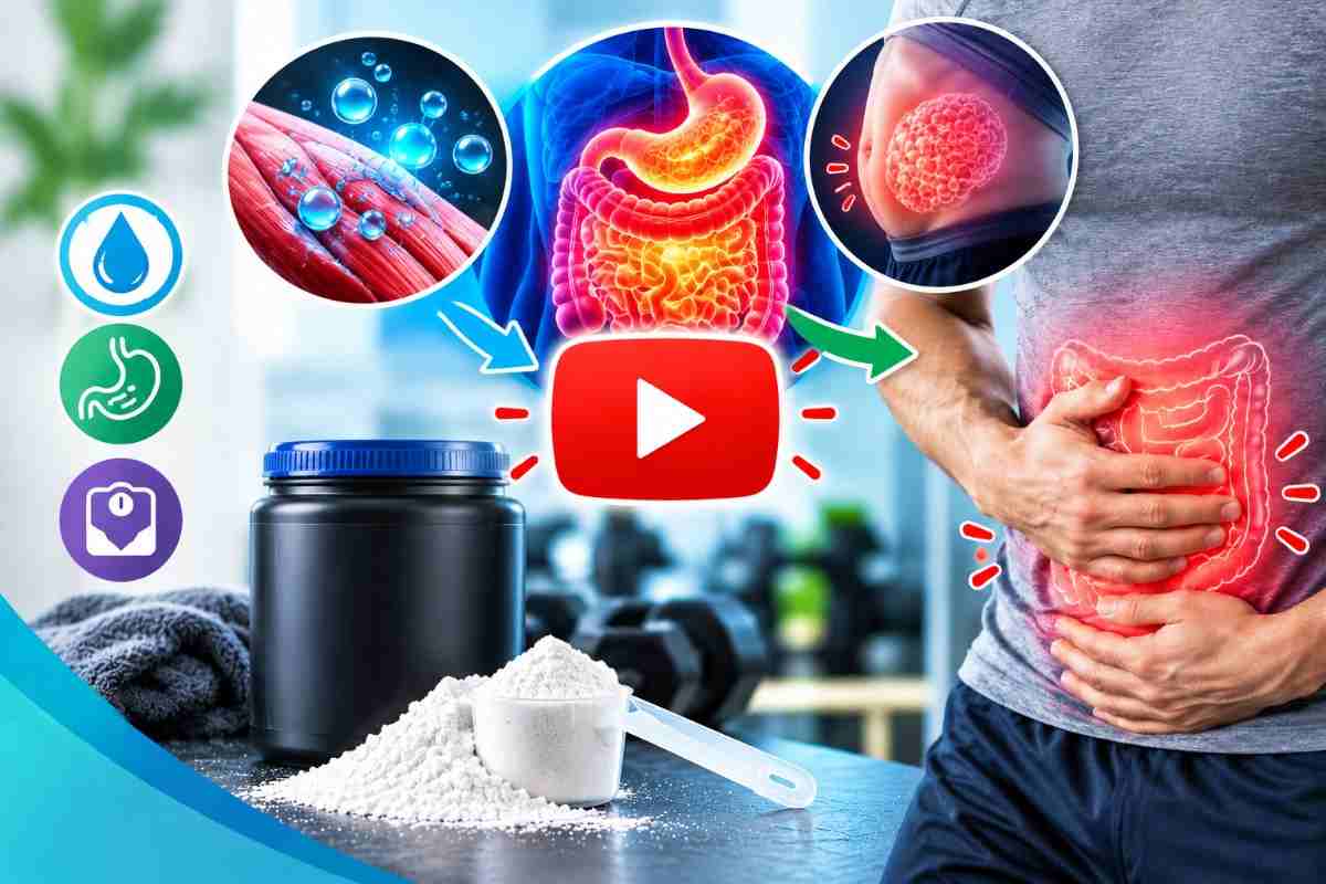 Creatine for Hydration and Digestive Health