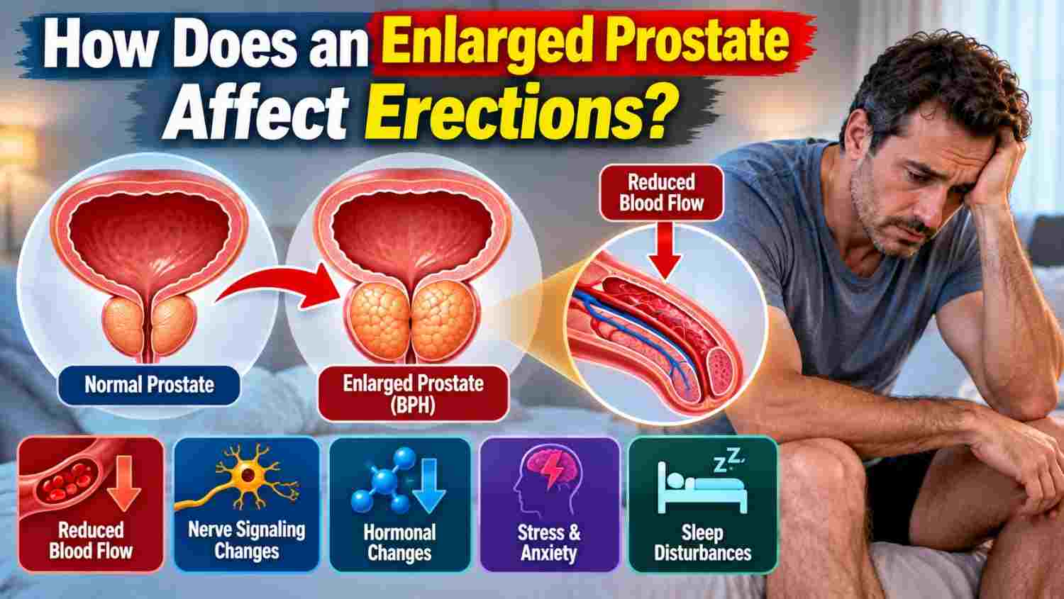 Enlarged Prostate and Erectile Function