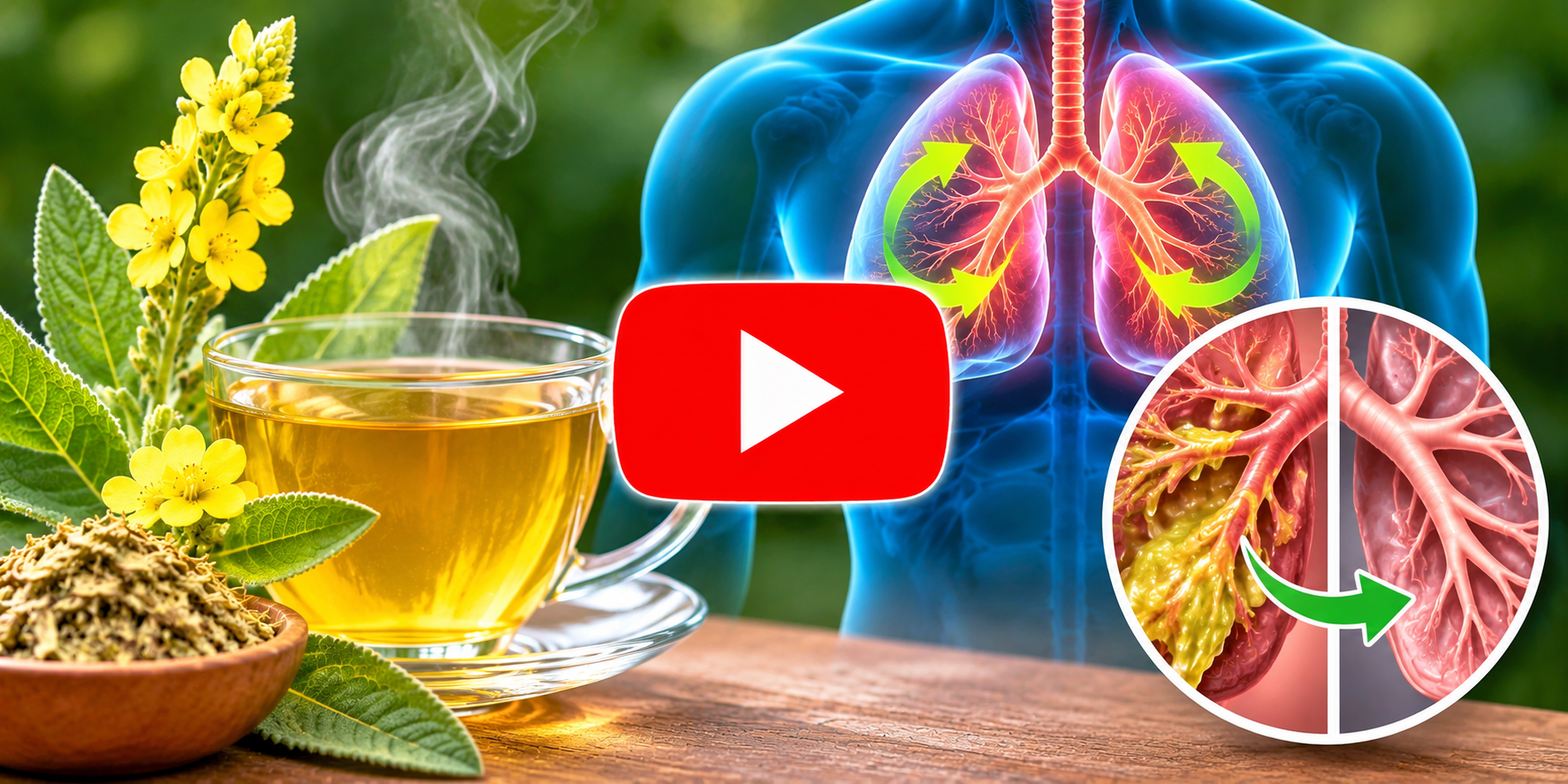 Herbal Tea and Clearer Airways