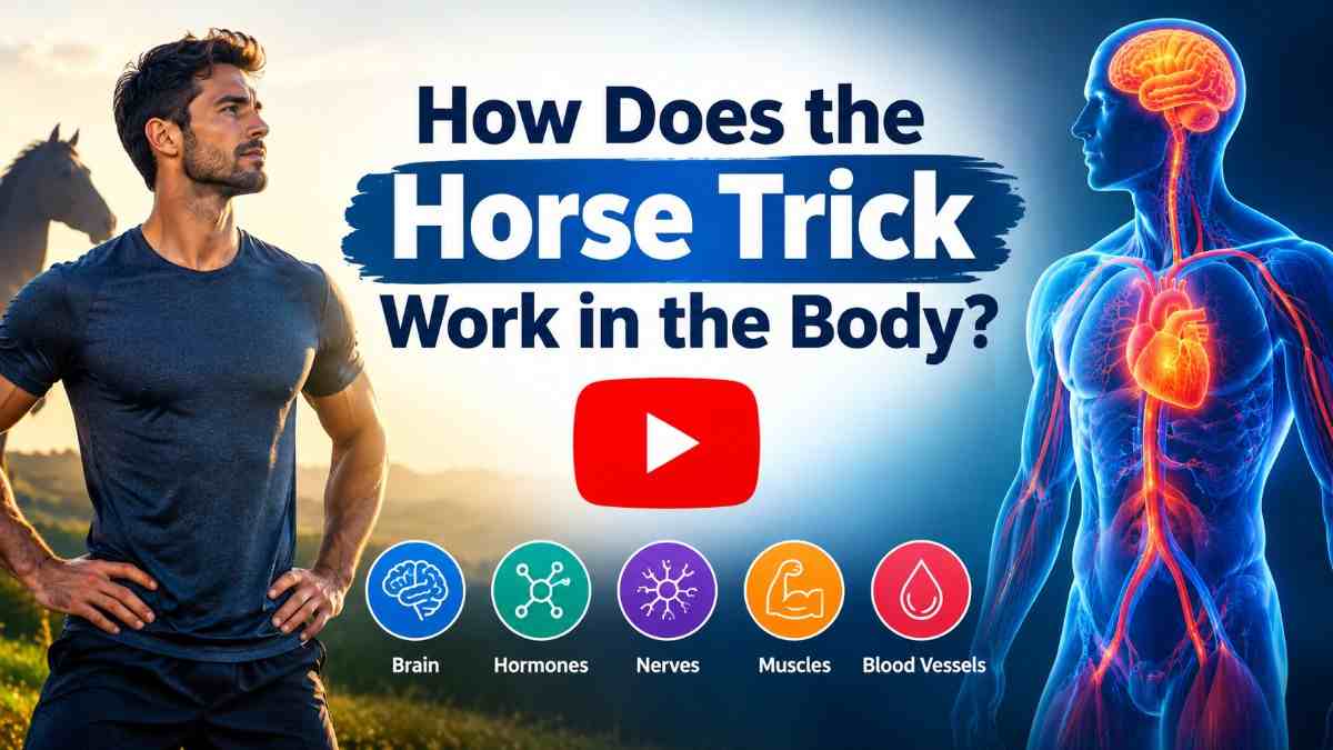 How does the horse trick work in the body