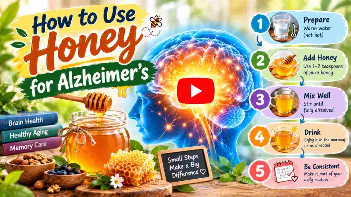 How to use honey for Alzhimer