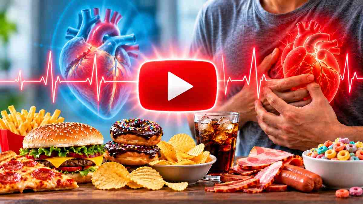 Junk Food and Heart Health Warning