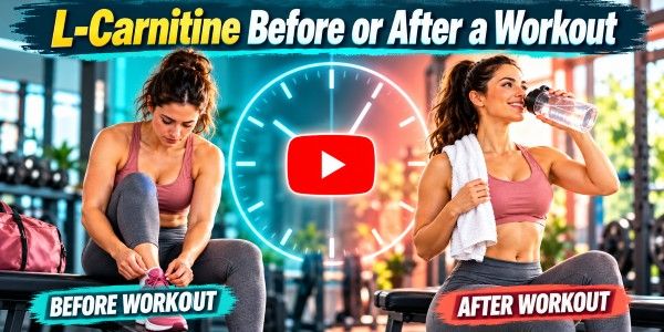 L-Carnitine Before or After a Workout
