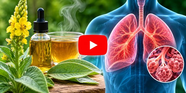 Mullein leaf extract for COPD