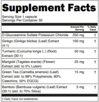 Vapocept supplemaent facts