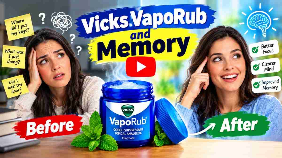 Vicks VapoRub Before and After