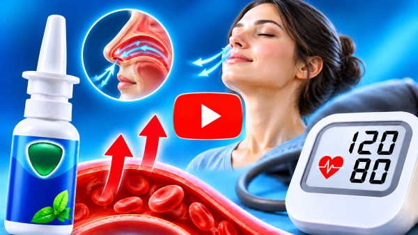 nasal vicks spray blood pressure airflow