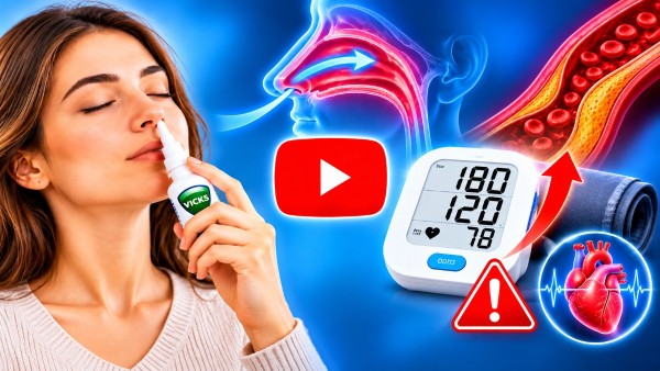 nasal vicks spray bloodpressure